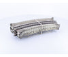 Marklin MBC HO 3 Pieces of Curved Metal Bridges with Solid Center Track (#2) - Tunnels & Bridges