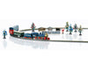 Marklin 81846 Christmas Starter Set. Exclusively for the USA 120 Volts. Steam Freight Train with an Oval of Track - Default Title (IC-MARK-81846)