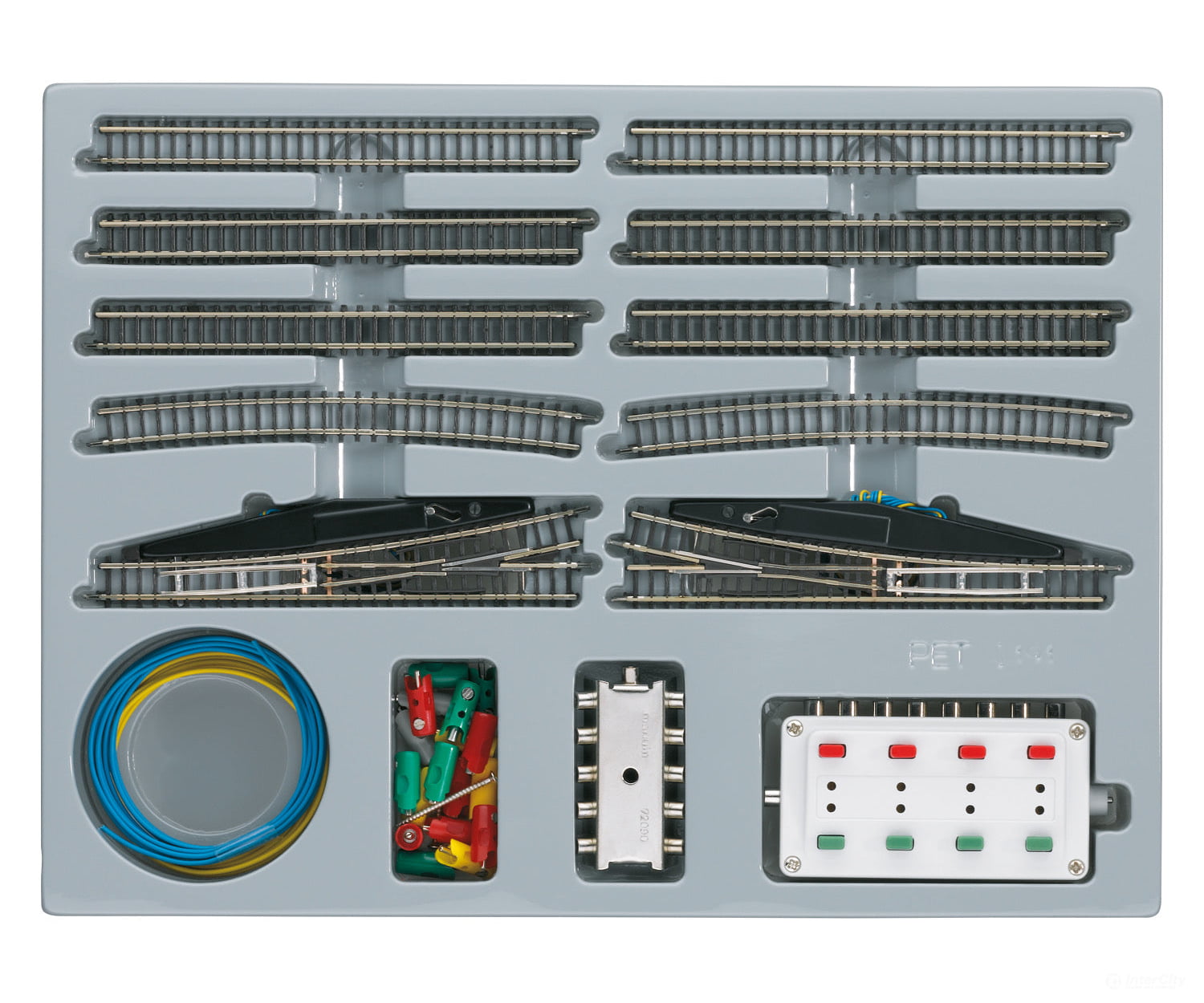 Marklin 8191 E Extension Set with Electric Turnouts - Default Title (IC-MARK-8191)