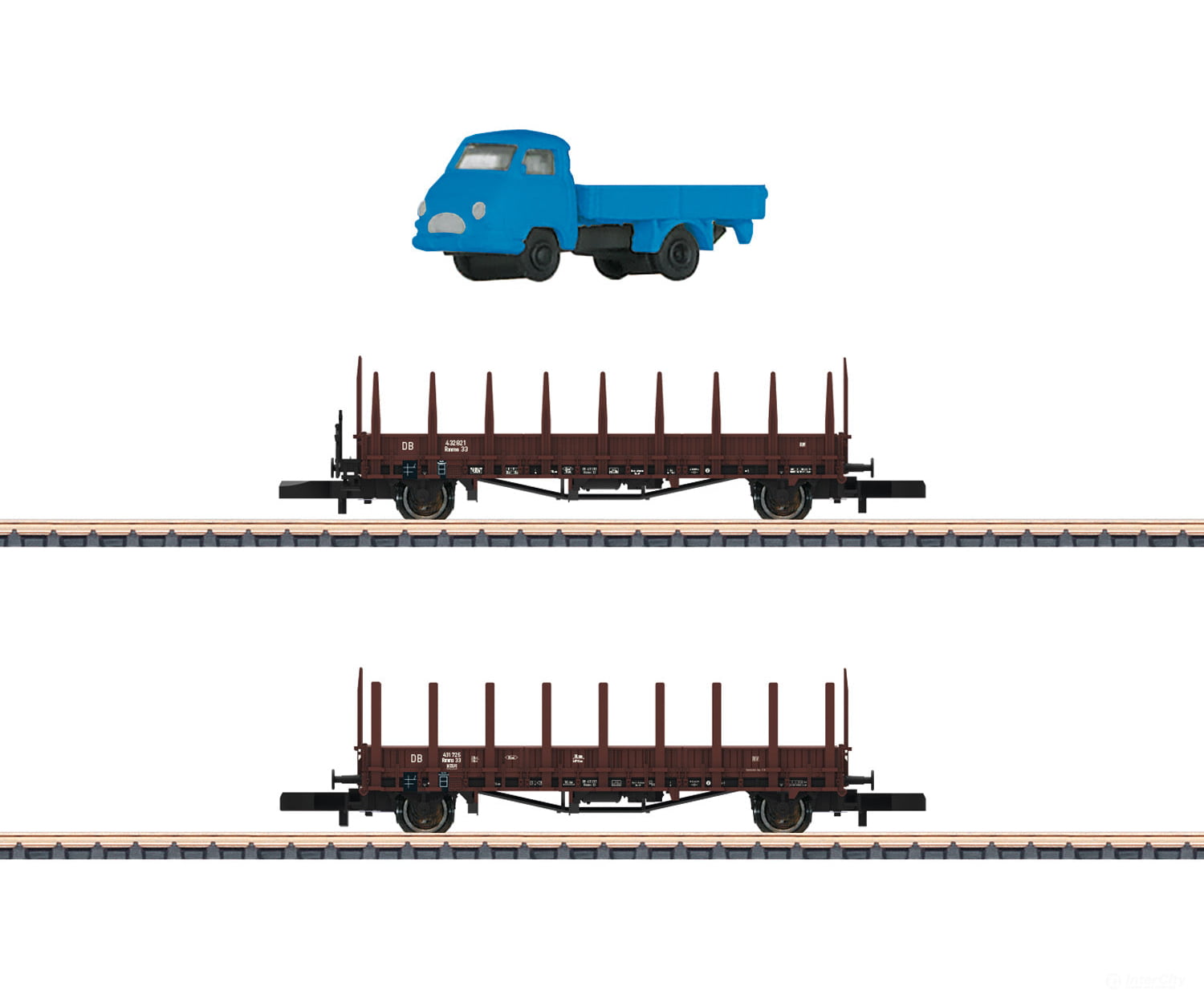 Marklin 82132 DB Type Rmms 33 Stake Car Set - Default Title (IC-MARK-82132)