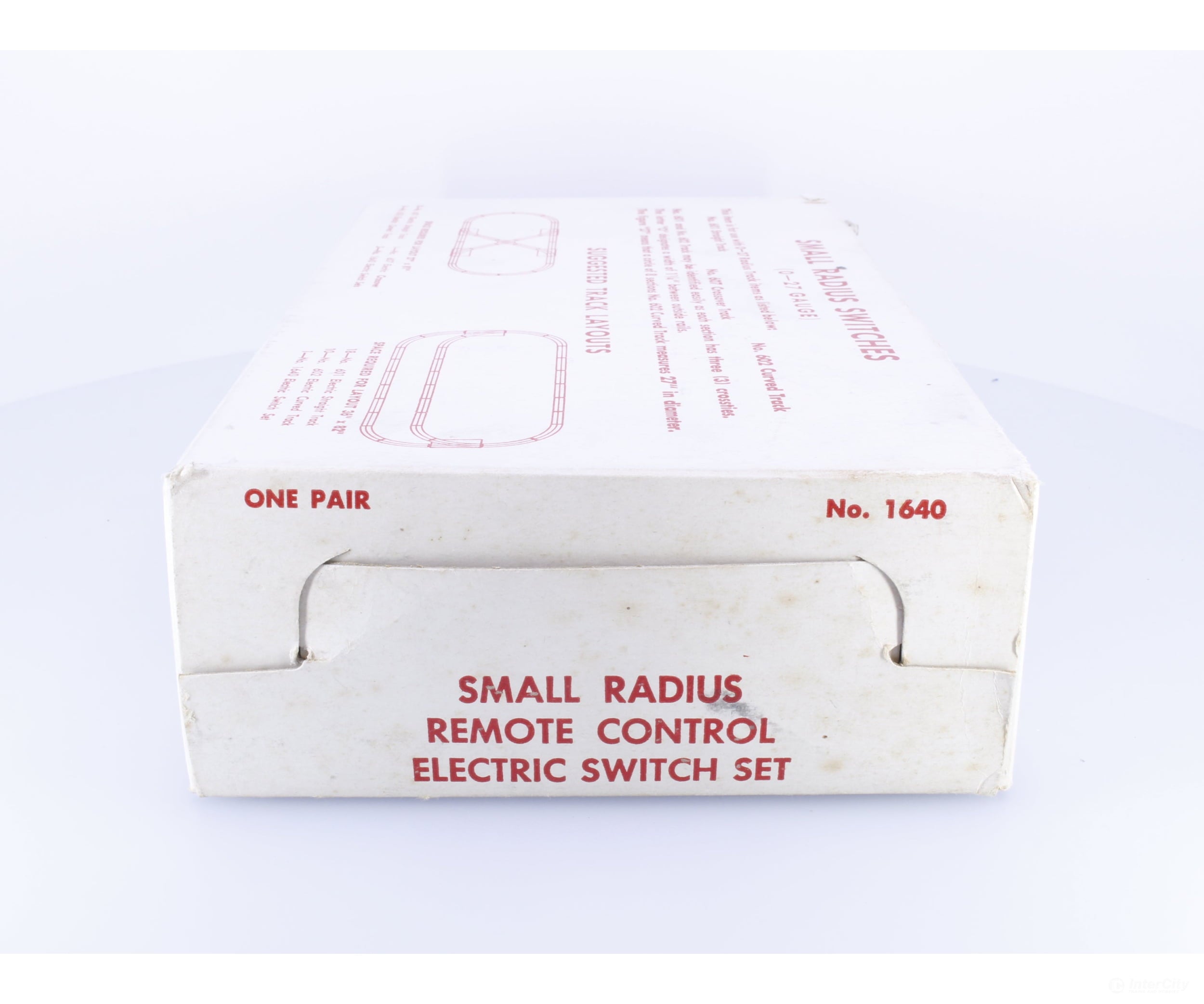 Marx 1640 O 1 Pair of 0-27 Gauge Electric Switches (#1) - Track & Turnouts