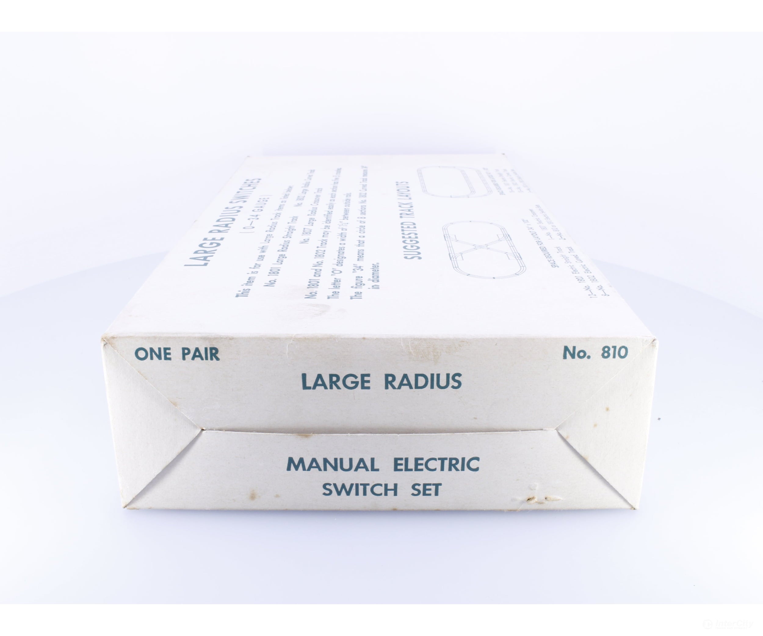 Marx 810 O 1 Pair of 0-34 Gauge Electric Switches (#2) - Track & Turnouts