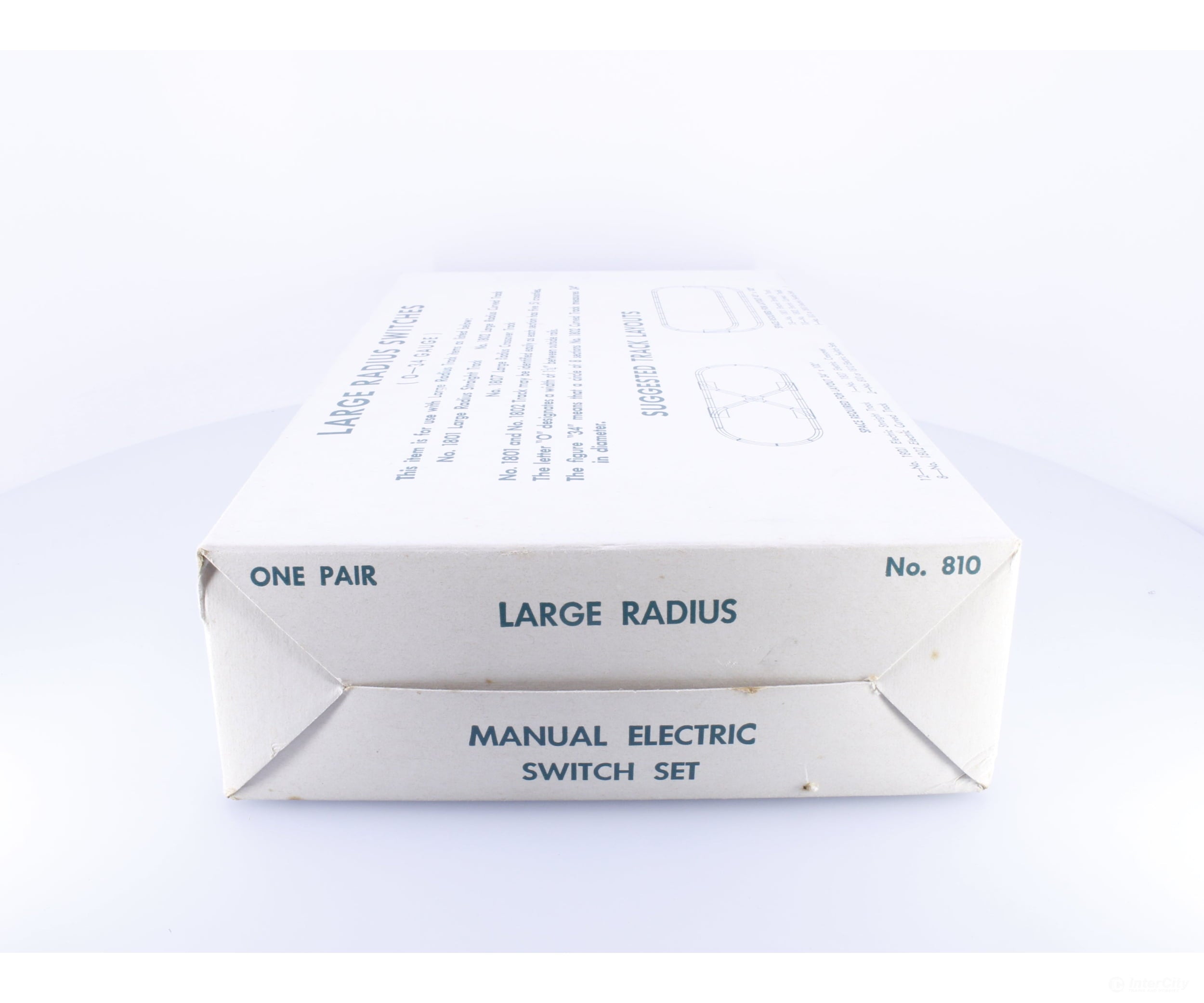 Marx 810 O 1 Pair of 0-34 Gauge Electric Switches - Track & Turnouts