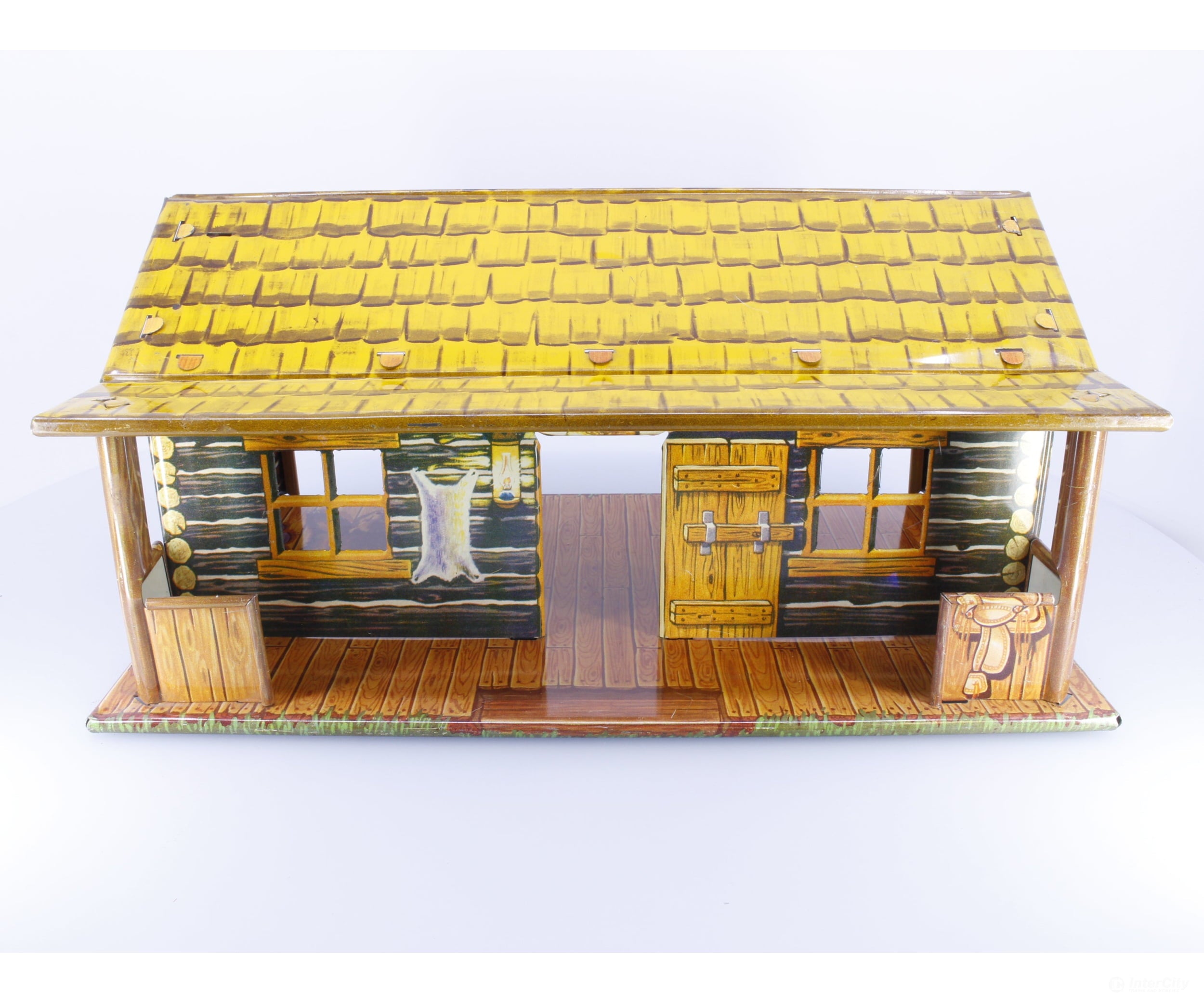 Marx BARMR O Bar M Ranch Building Tin Plate - Structures
