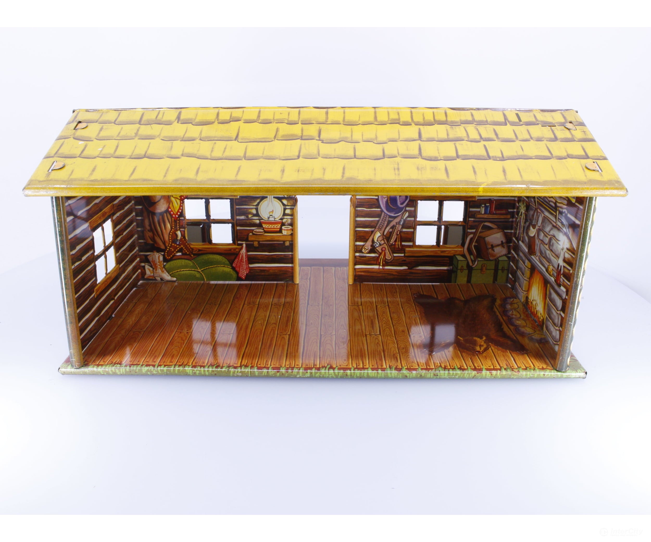 Marx BARMR O Bar M Ranch Building Tin Plate - Structures