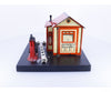 Marx CGATE 1420 O Twin Buildings with Motorized Crossing Gates - Structures
