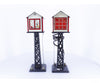 Marx LST O 1 Pair of Lighted Switchman’s Towers - Track Accessories