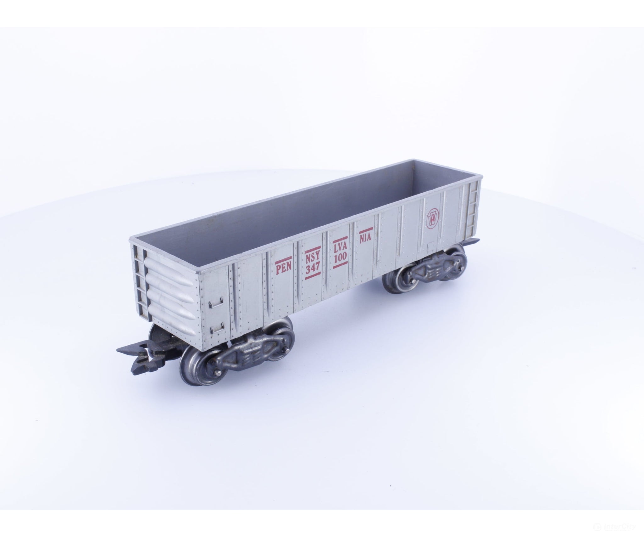 Marx PENN347100 O High Side Gondola Pennsylvania (PRR) 347100 - Freight Cars