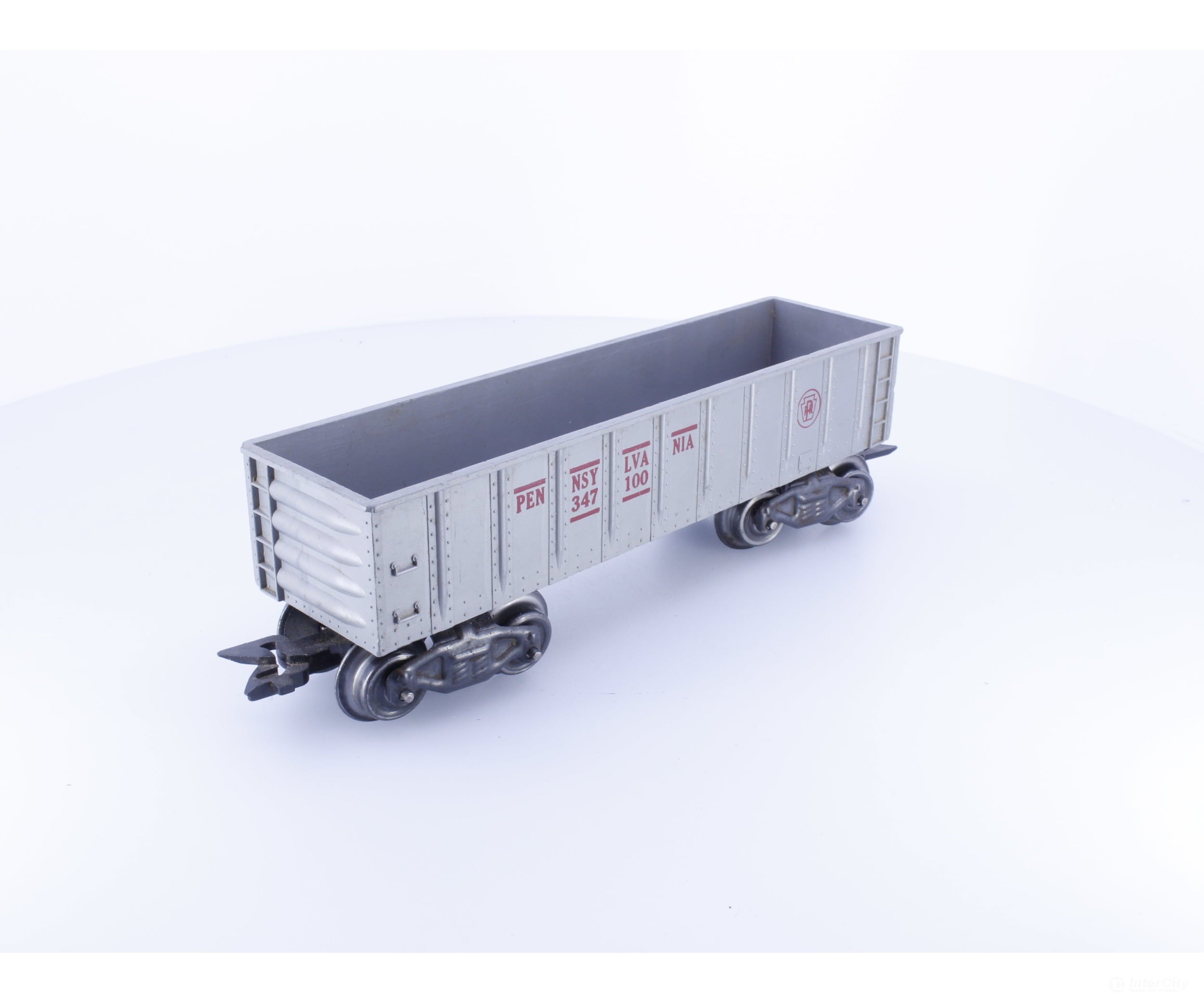 Marx PENN347100 O High Side Gondola Pennsylvania (PRR) 347100 - Freight Cars