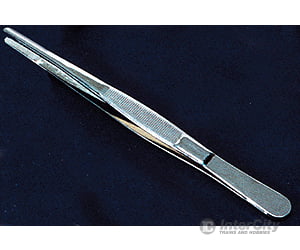 Mascot Precision Tools 512 Round Point Tweezers -- 6