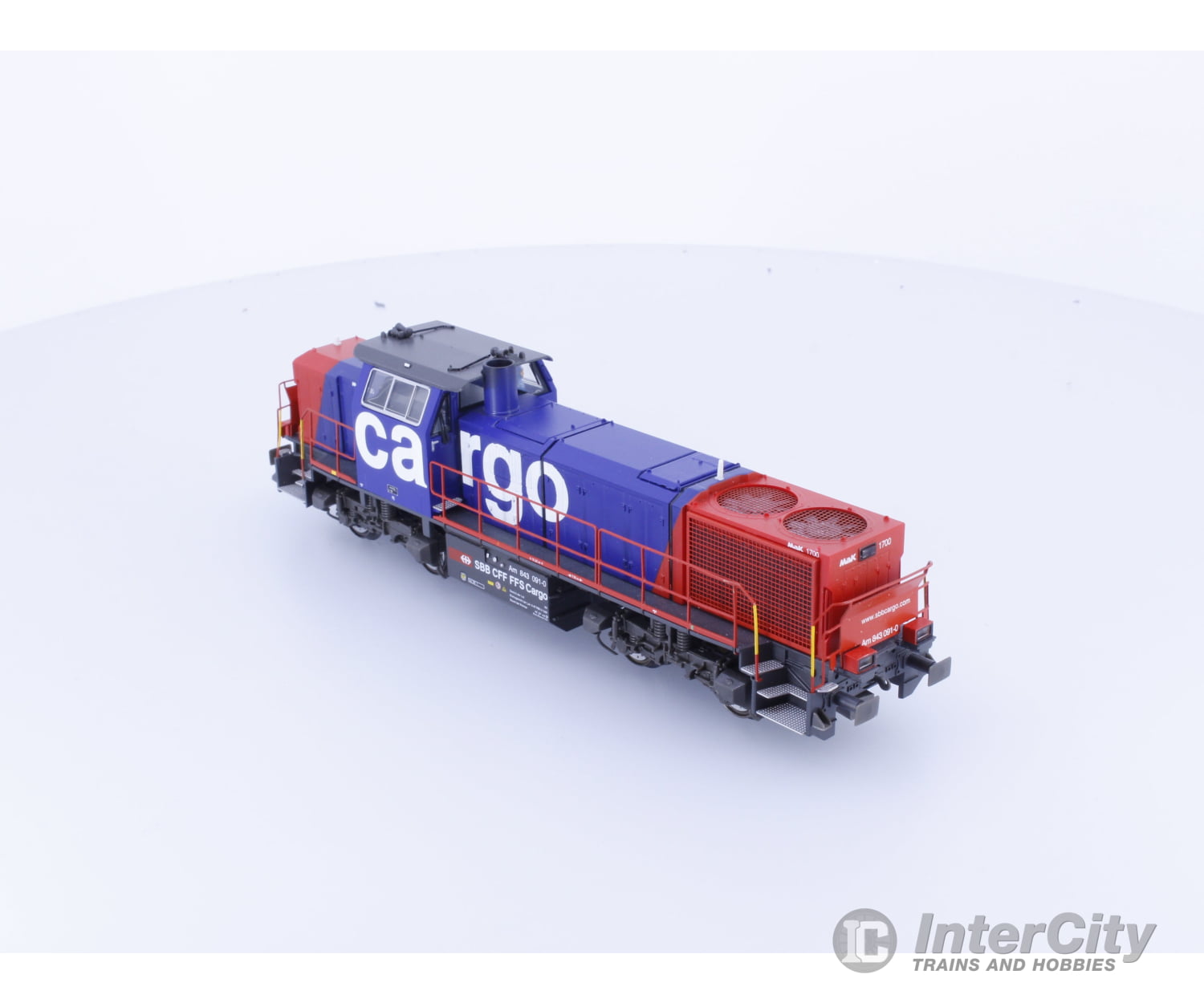 Mehano 55310 HO SBB-CFF-FFS Am 843 G 1700 Cargo Diesel Locomotive 091-0 DCC European Locomotives