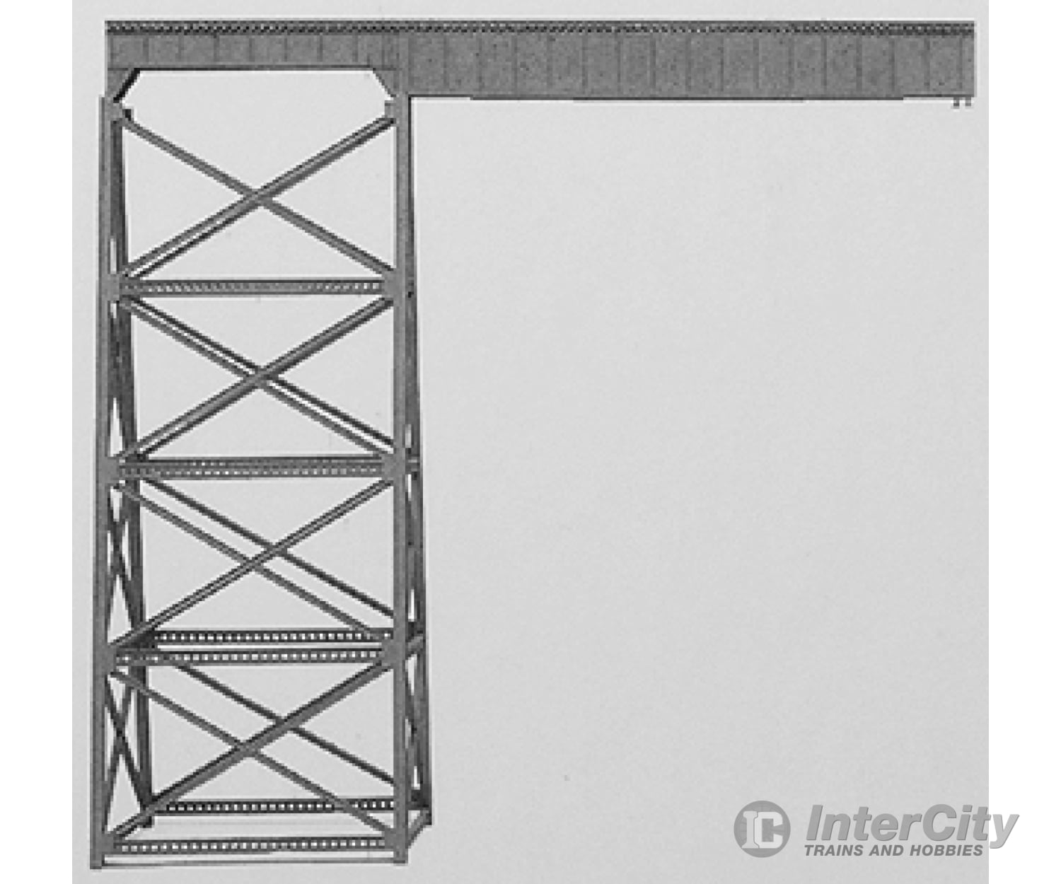 Micrfoengineering N 75542 Tall Steel Viaduct 120 Length Extension Tunnels & Bridges