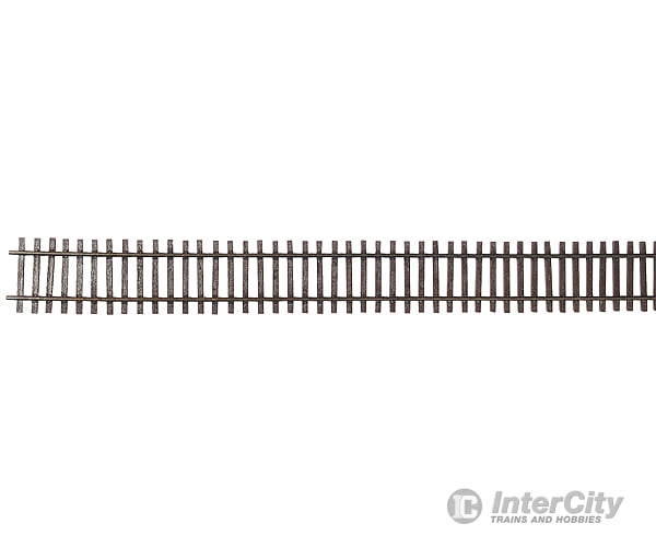 Micro Engineering HO 12104 Standard Gauge Weathered Flex-Track(TM) - 3’ Sections pkg(6) - Code 83 Rail w/Wood Ties