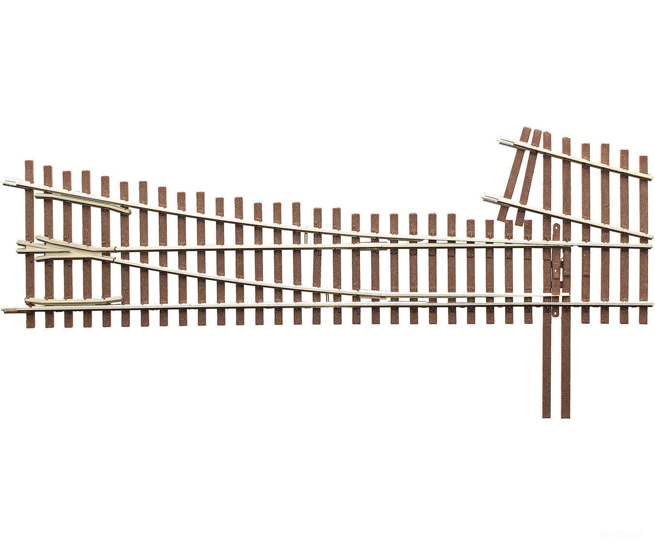 Micro Engineering HO 14717 Code 83 Ladder Track System Turnout - #5d Right Hand Intermediate Ladder Track & Turnouts