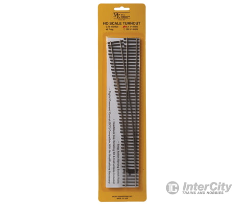 Micro Engineering Ho 14805 Code 70 No. 6 Turnout - Flex-Track(Tm) -- Left-Hand Track & Turnouts