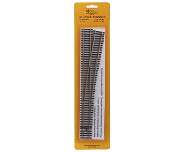 Micro Engineering Ho 14806 Code 70 No. 6 Turnout - Flex-Track(Tm) -- Right Hand Track & Turnouts