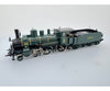Micro Metakit 97302H Ho Bay. Bxi Steam Locomotive No.1234 Green/Black Livery European Locomotives