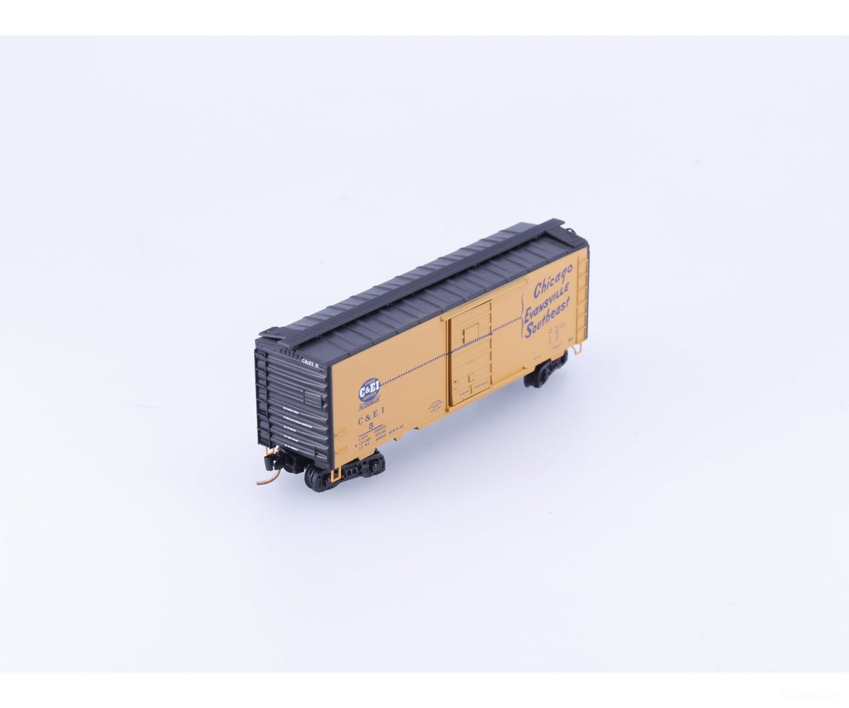 Micro Trains 020 00 705 N 40’ Standard Box Car Chicago & Eastern Illinois (CEI) C&EI 5 - Freight Cars