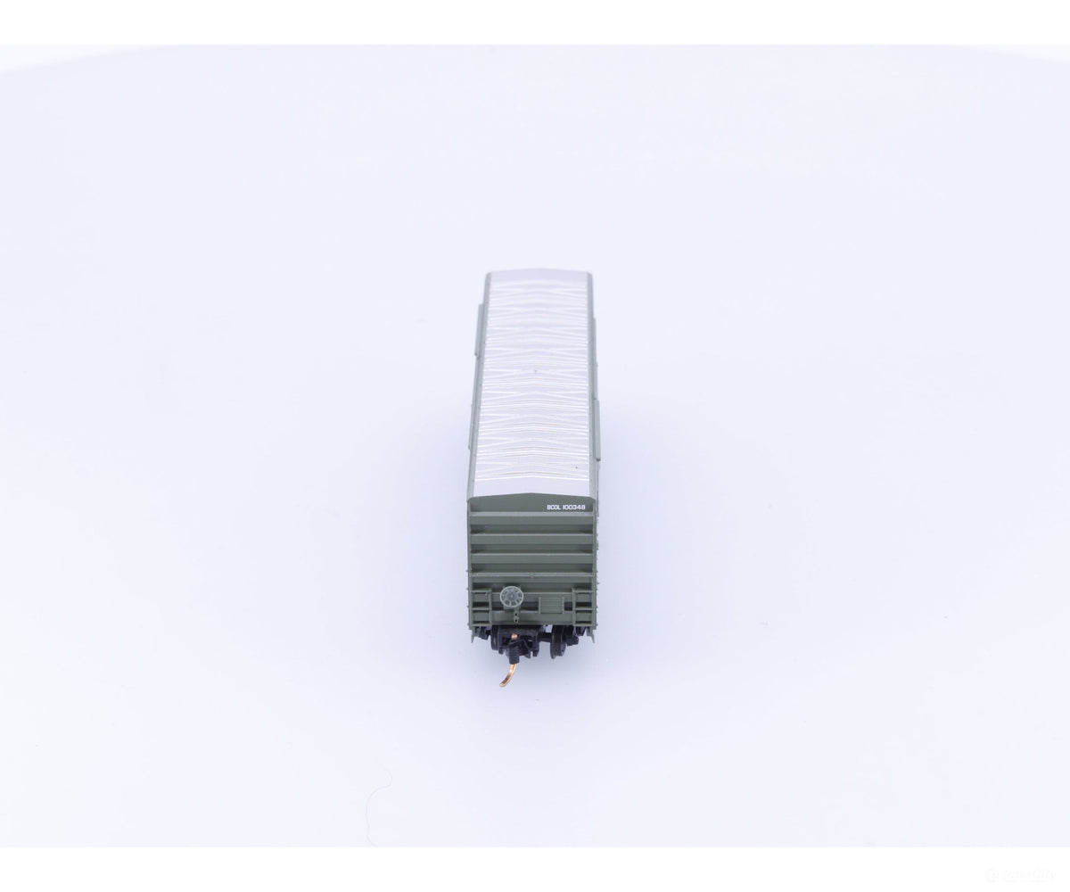 Micro Trains 02600050 N 50’ Combination Door Box Car British Columbia Railway (BCOL) 100348 - Freight Cars