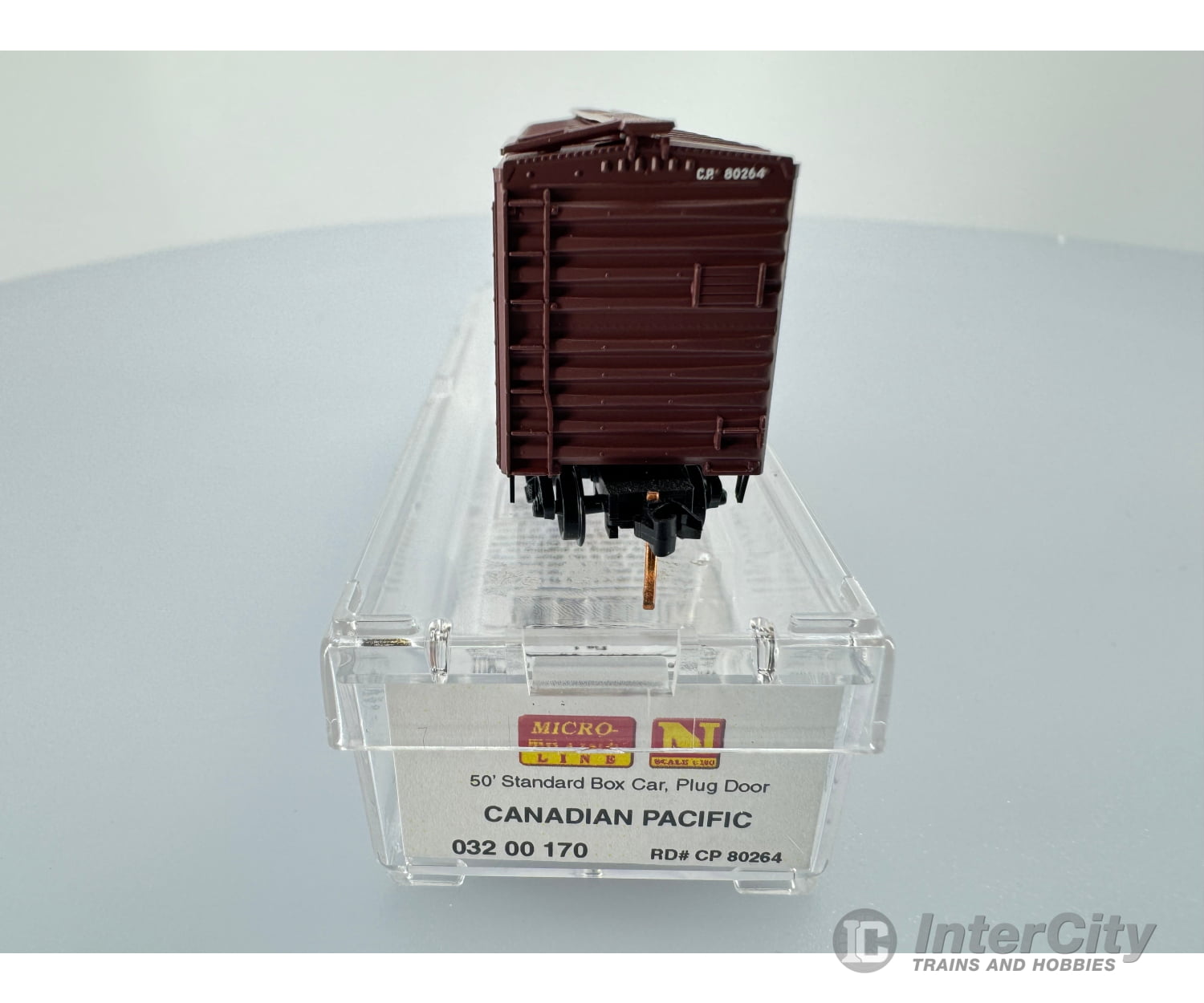 Micro Trains 03200170 N 50’ Standard Box Car Plug Door Canadian Pacific (Cp) Cp 80264 Freight Cars