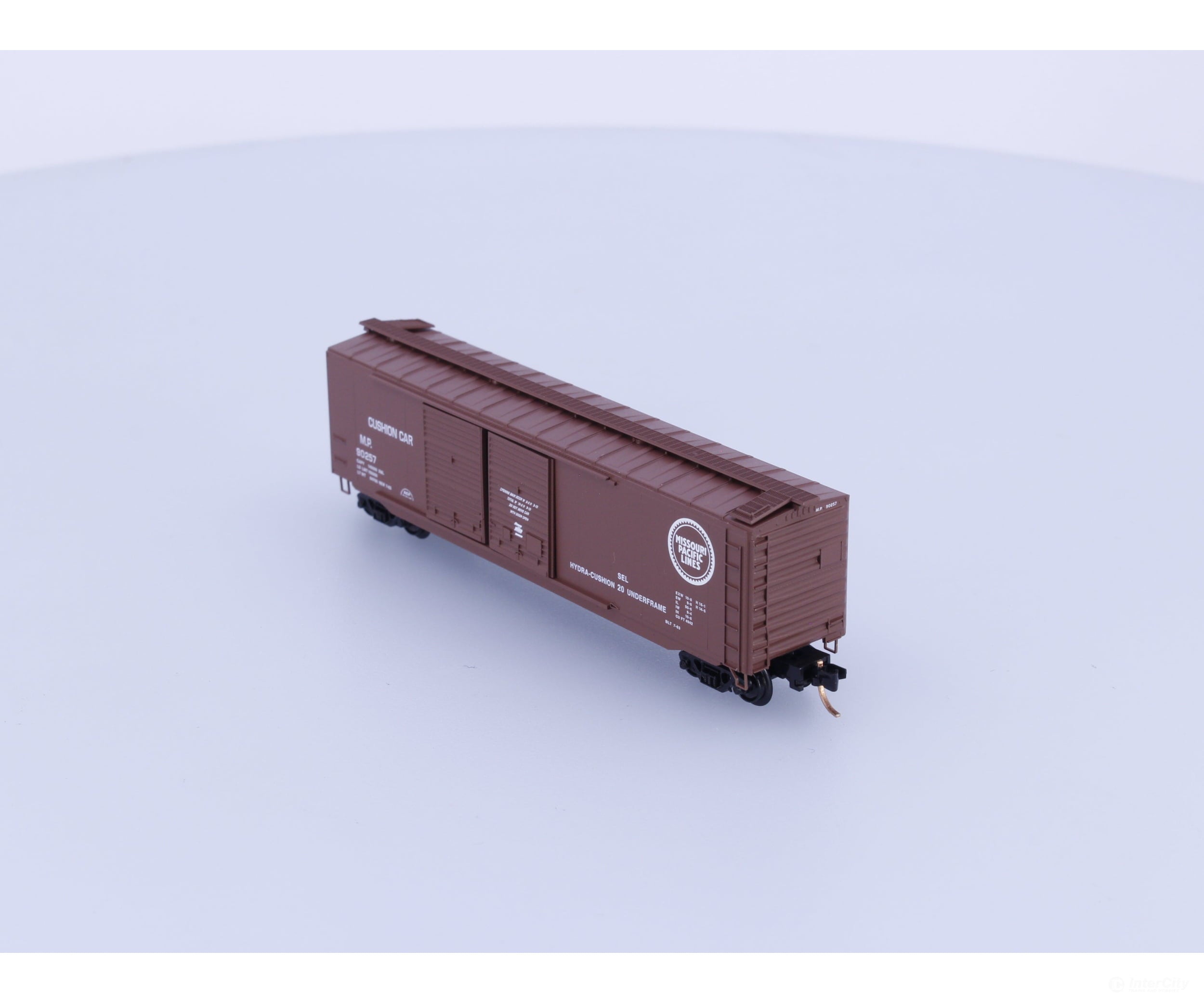 Micro Trains 03400190 N Boxcar 50’ Steel Double Door Missouri Pacific (MP) 90257 Freight Cars