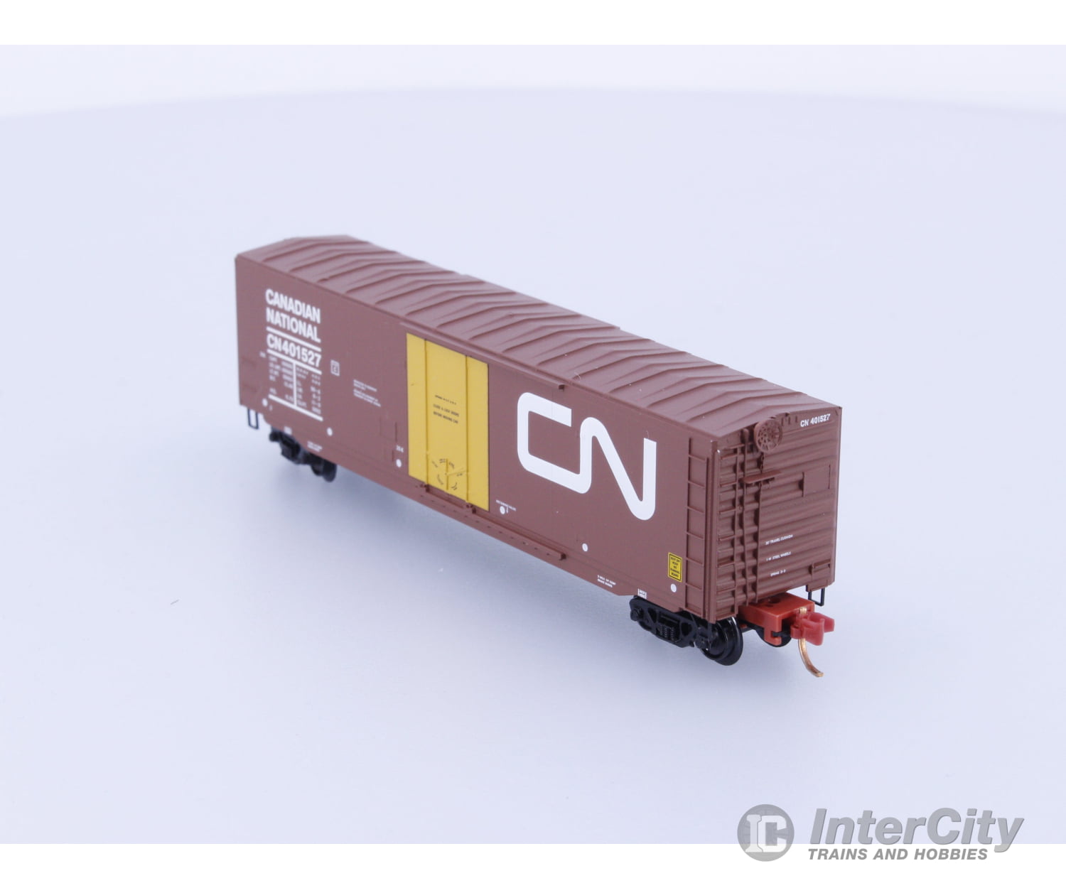 Micro Trains 038 00 460 N 50’ Standard Box Car Plug Door Canadian National (CN) 401527 Freight Cars
