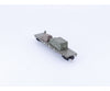 Micro Trains 04500183 N 50’ Fishbelly Side Flatcar w/ Half Track Load United States Army (USAX) 38036 - Freight Cars