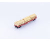 Micro Trains 04500280 N 50’ Flat car Fishbelly Side w/ Log Load #3 Canadian Pacific (CP) 301227 - Freight Cars