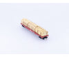 Micro Trains 04500280 N 50’ Flat Car Fishbelly Side w/ Log Load #8 Canadian Pacific (CP) 301227 - Freight Cars