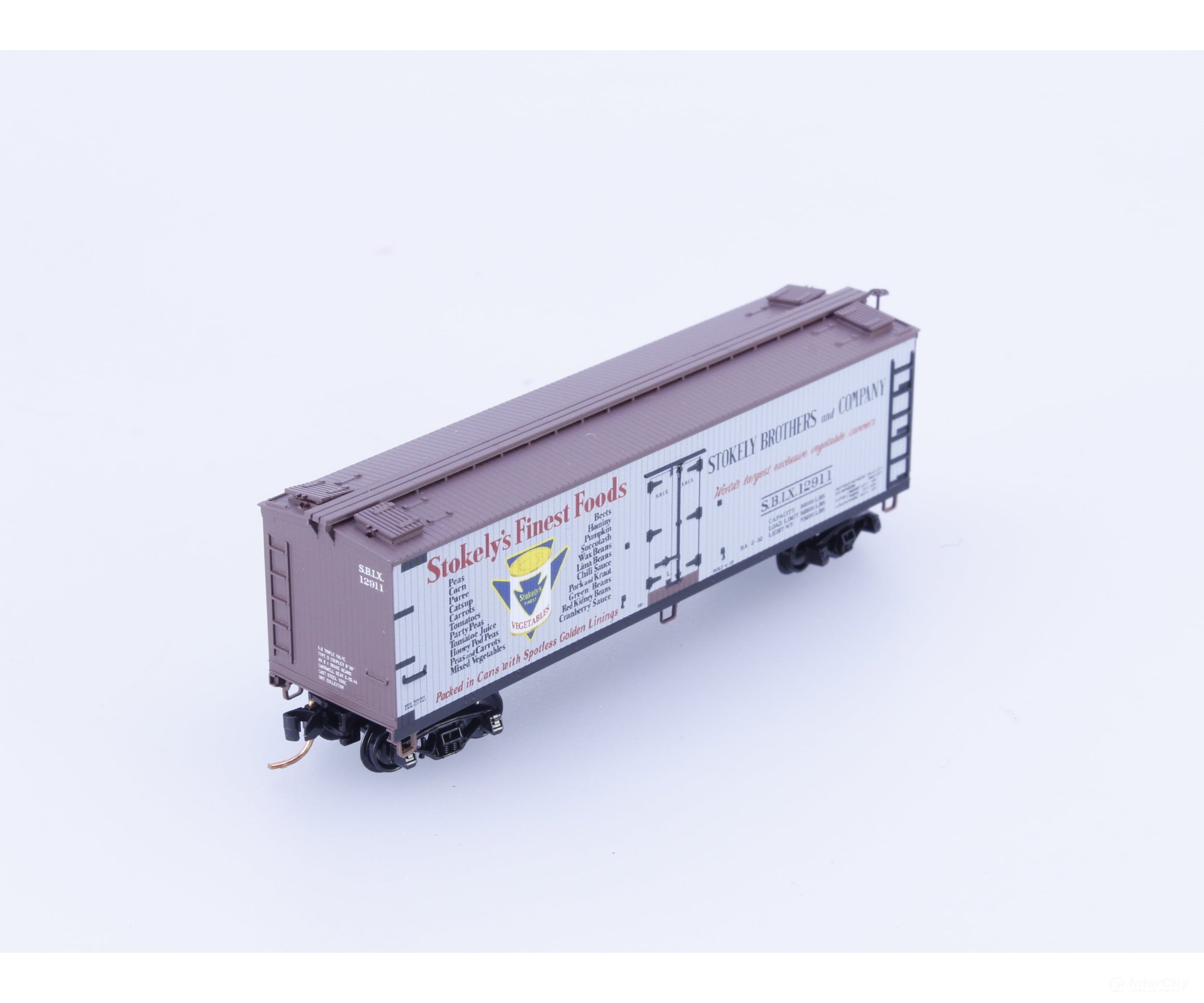 Micro Trains 04900830 N 40’ Double Sheathed Wood Reefer Stokely’s Finest Foods (SBIX) 12911 Freight Cars