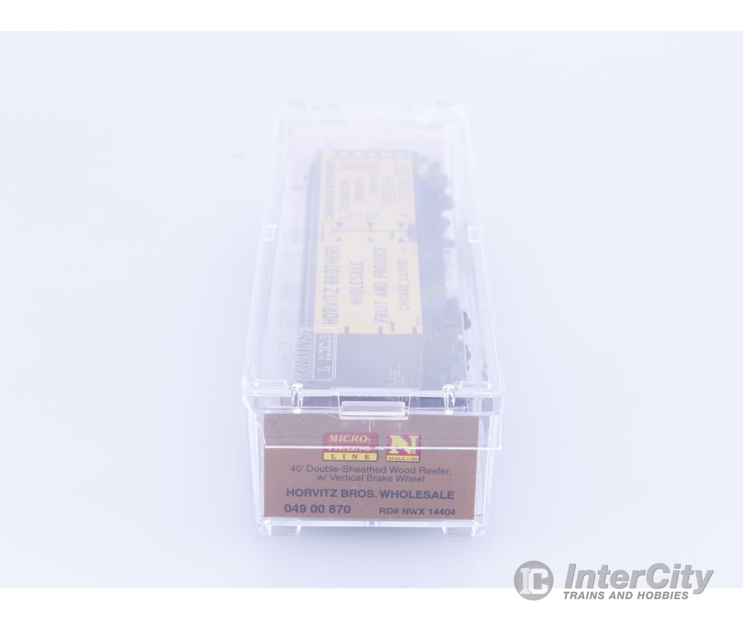 Micro Trains 04900870 N 40’ Double Sheathed Wood Reefer Horvitz Bros Wholesale (NWX) 14404 Freight Cars