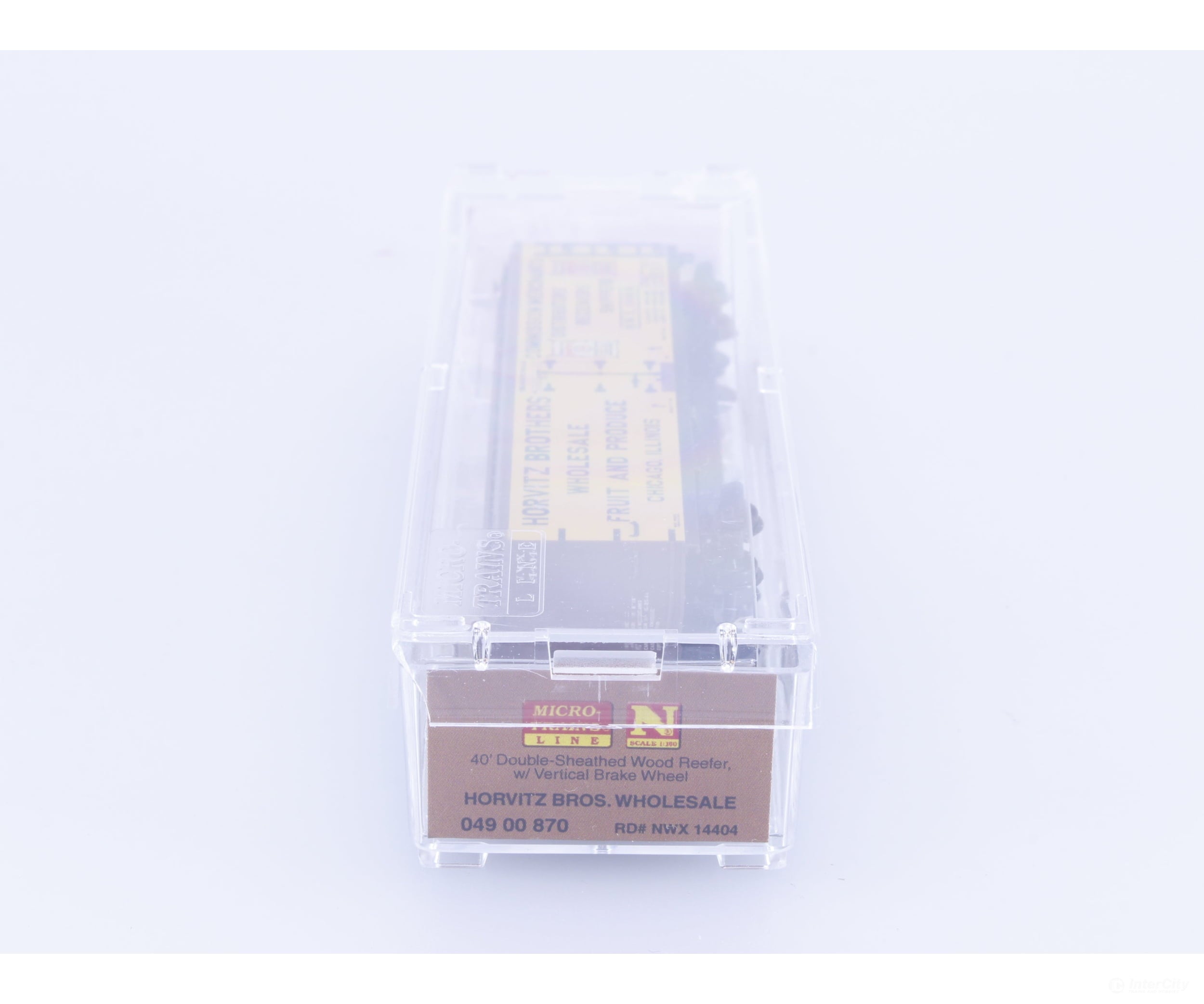 Micro Trains 04900870 N 40’ Double Sheathed Wood Reefer Horvitz Bros Wholesale (NWX) 14404 Freight Cars