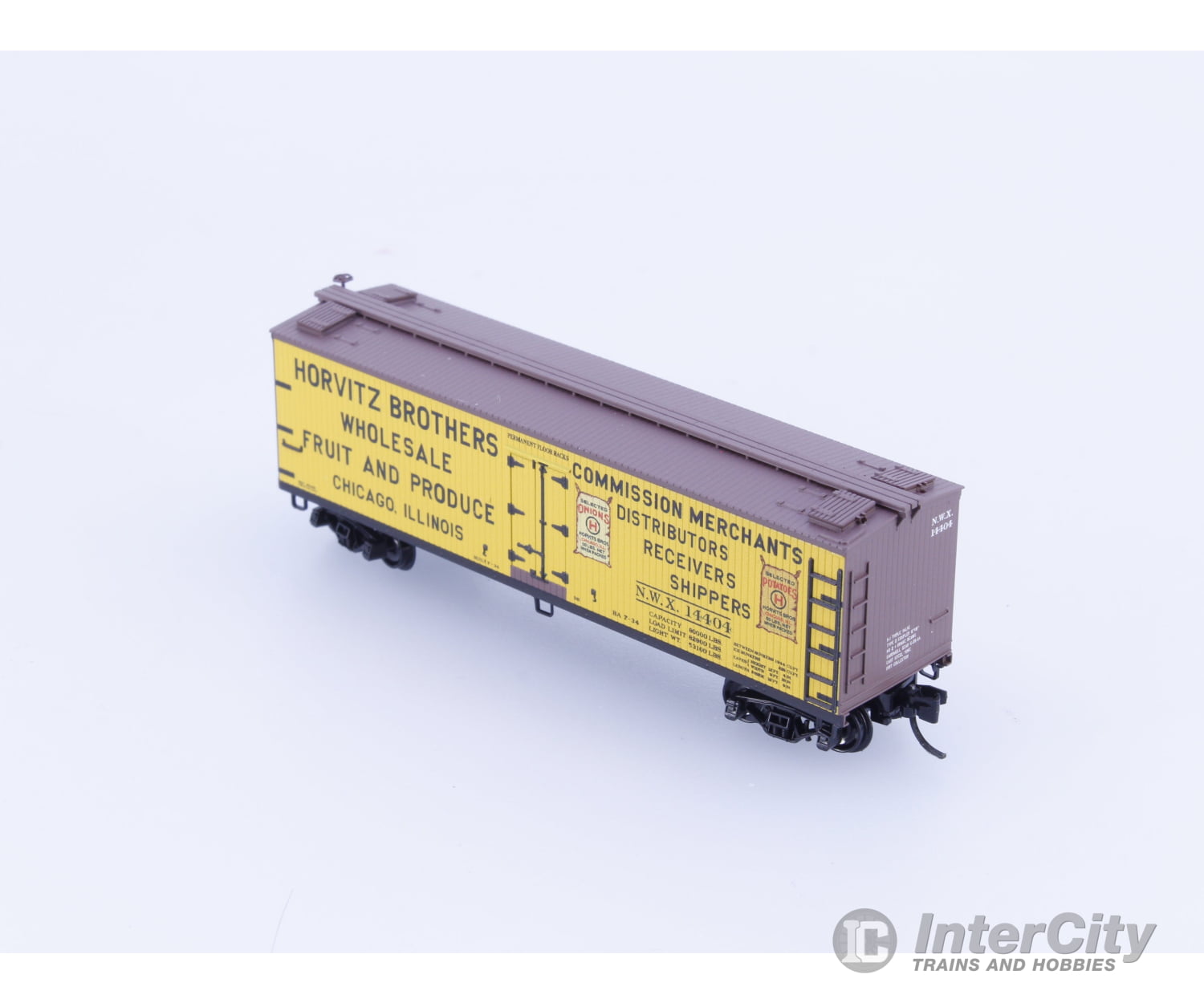 Micro Trains 04900870 N 40’ Double Sheathed Wood Reefer Horvitz Bros Wholesale (NWX) 14404 Freight Cars