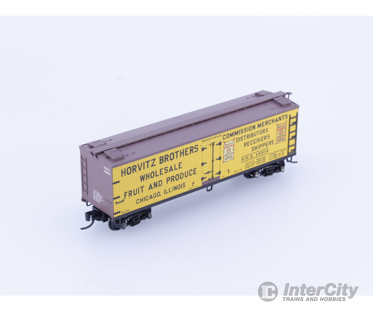 Micro Trains 04900870 N 40’ Double Sheathed Wood Reefer Horvitz Bros Wholesale (NWX) 14404 Freight Cars