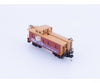 Micro Trains 05100270 N 34’ Wood Sheathed Caboose with Straight Sided Cupola Ringling Bros. and Barnum & Bailey (RBBX)