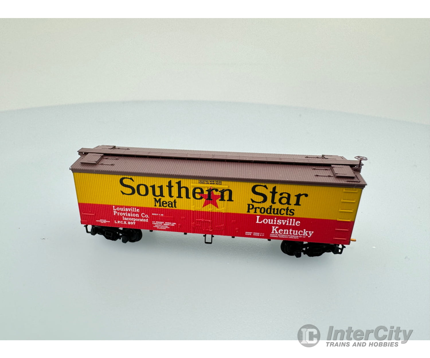 Micro Trains 05800526 N 36’ Wood Sheathed Ice Reefer Southern Star L.p.c.x. 207 Freight Cars