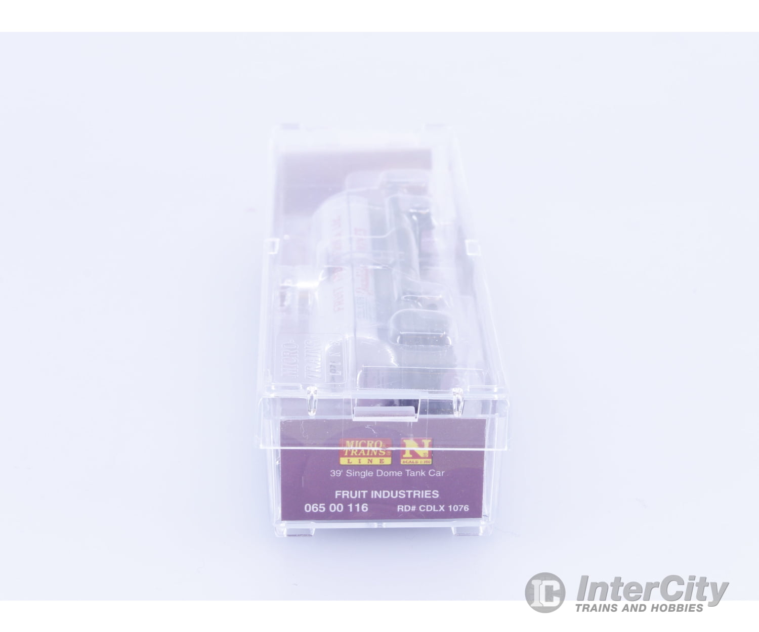 Micro Trains 06500116 N 39’ Single Dome Tank Car Fruit Industries California Dispatch Line (CDLX) 1076 Freight Cars