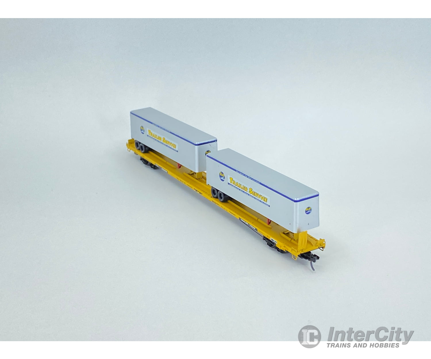 Micro Trains 07151510 And 07152510 N 89 4 Tofc Flat Car Trailer Train Ttx Corp. (Ttx) 252652 252654