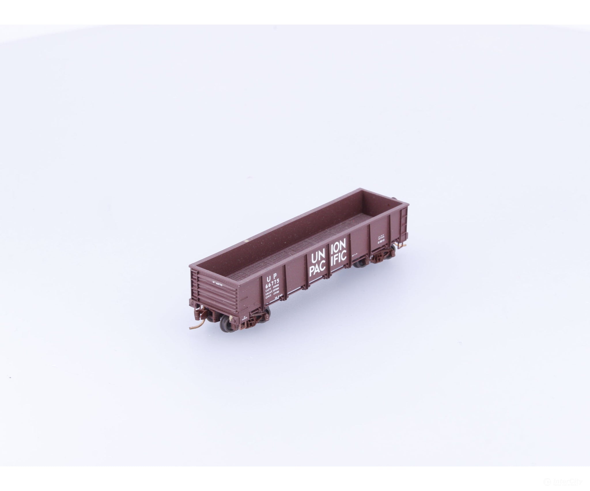 Micro Trains 083 00 010 N 40’ Drop Bottom Gondola Union Pacific (UP) 66775 (#3) - Freight Cars