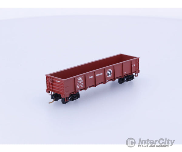 Micro Trains 08300051 N Gondola 40’ Steel Drop Bottom Great Northern (GN) 75556 Freight Cars