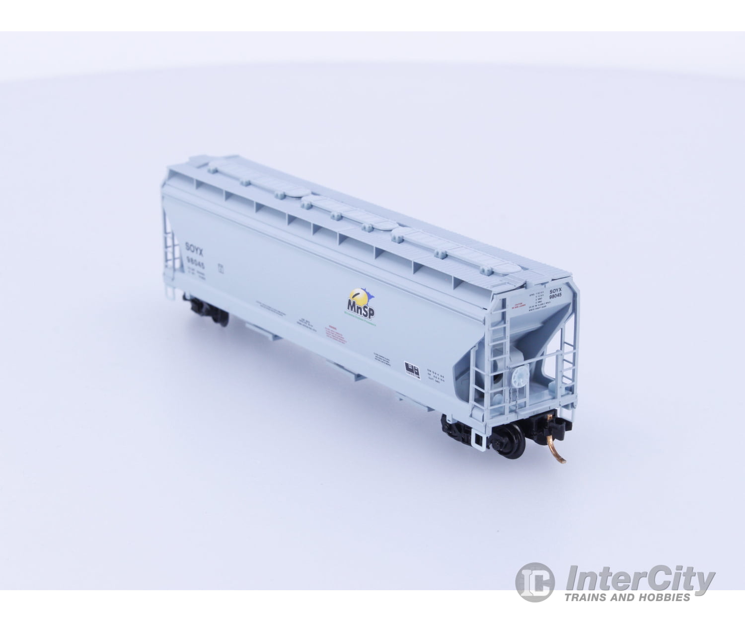 Micro Trains 09400300 N Covered Hopper 3-Bay ACF 4650 Minnesota Soybean Processors SOYX 98045 Freight Cars