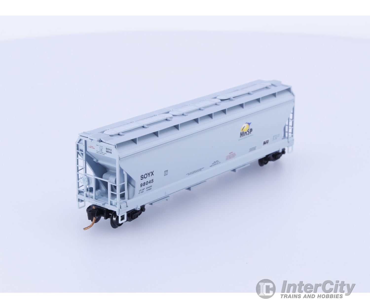 Micro Trains 09400300 N Covered Hopper 3-Bay ACF 4650 Minnesota Soybean Processors SOYX 98045 Freight Cars