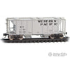 Micro Trains 0950002 Micro-Trains N Scale - Ps-2 2-Bay Covered Hopper Western Pacific # 11301