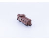 Micro Trains 100010 N 36’ Riveted Steel Side Caboose Texas & Pacific (T&P) 2525 - Freight Cars