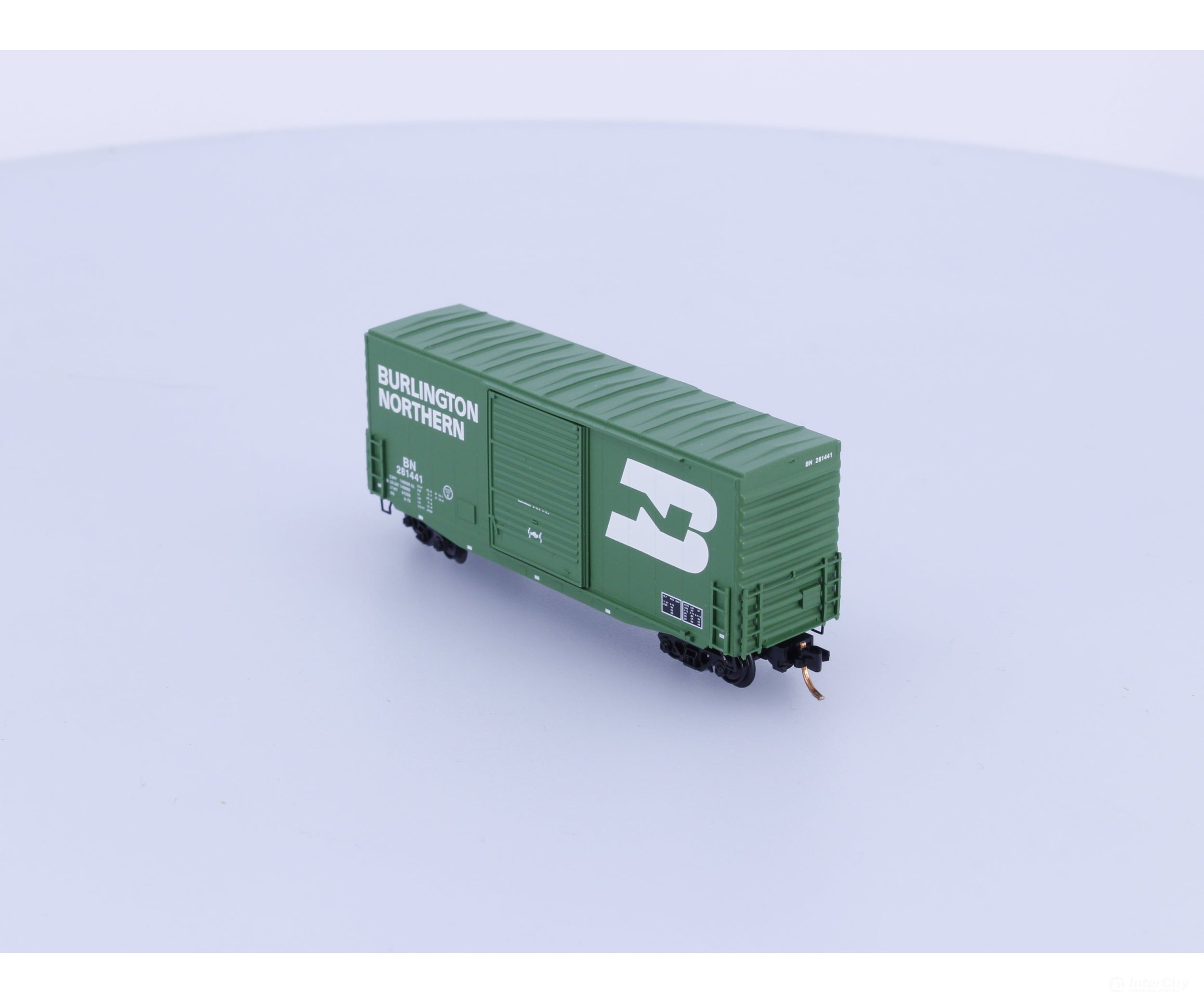 Micro Trains 10100090 N Boxcar 40’ Hi-Cube Burlington Northern (BN) 281441 (#2) Freight Cars