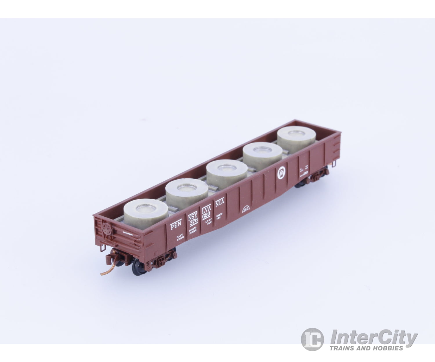 Micro Trains 10500020 N 50’ Steel Side Gondola with Scrap Load Pennsylvania Railroad (PRR) 376620 Freight Cars