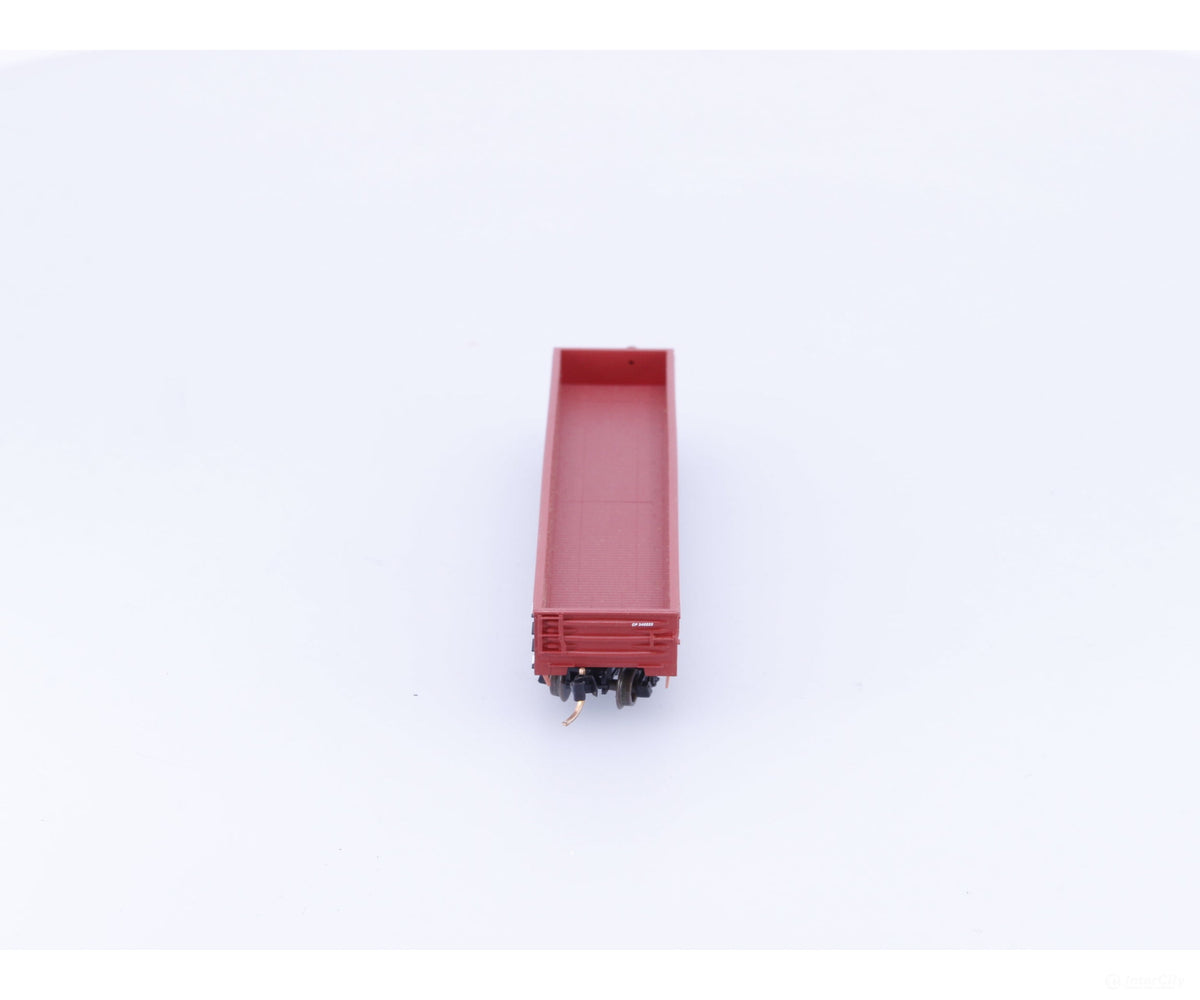 Micro Trains 105110 N 50’ Steel Side Fixed End Gondola Canadian Pacific (CP) 340222 (#4) - Freight Cars