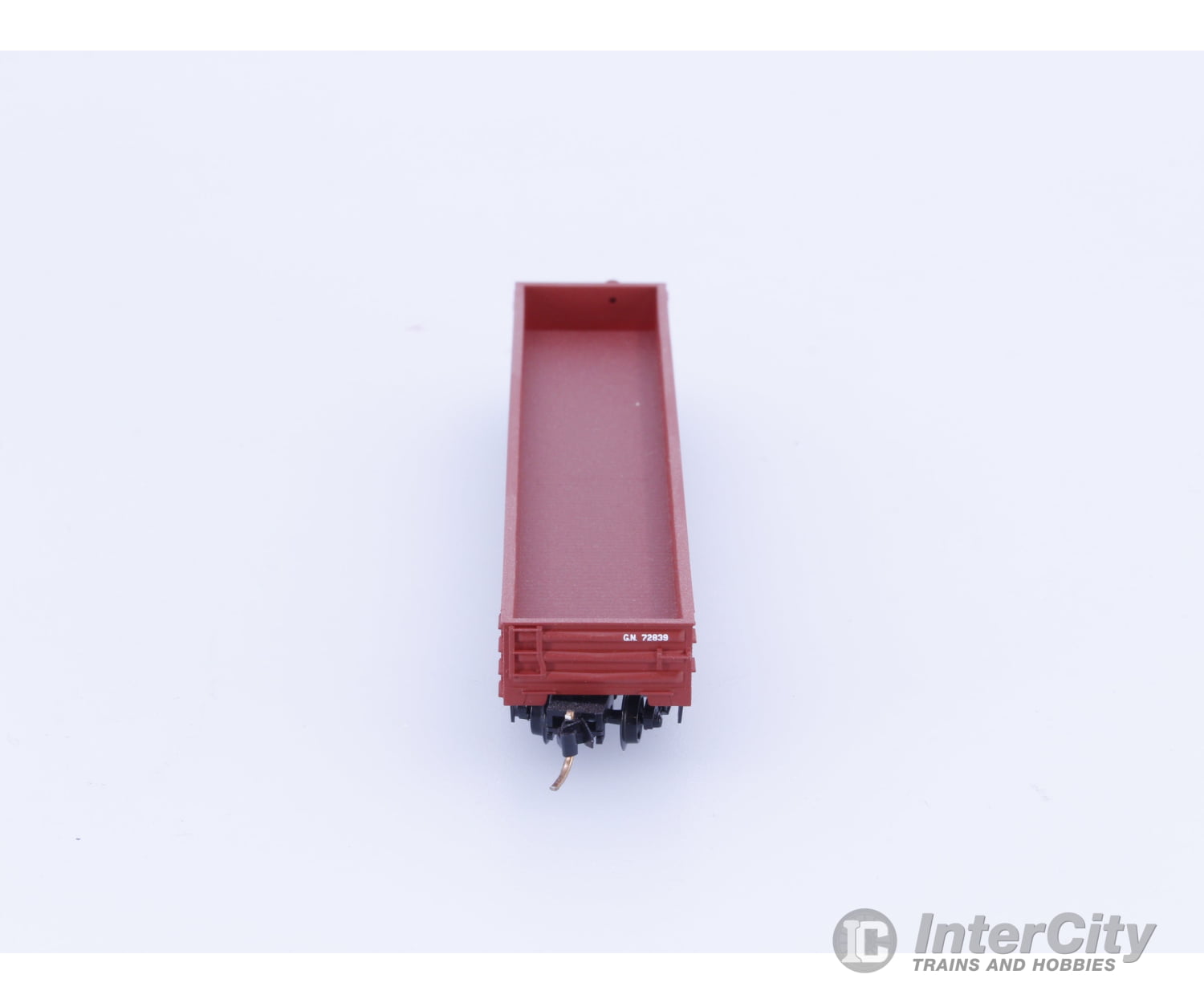 Micro Trains 105540 N 50’ 15 Panel Steel Side Fixed End Gondola Great Northern (GN) 72839 Freight Cars