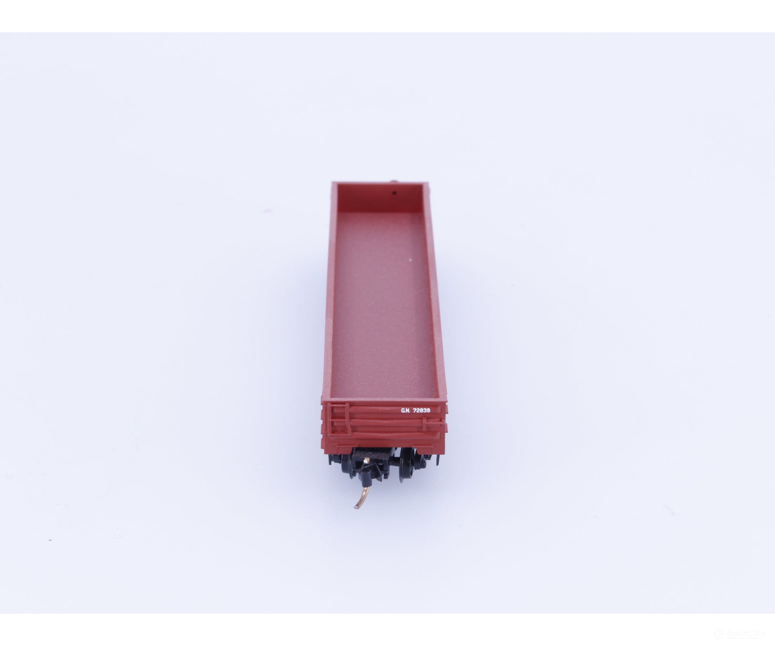 Micro Trains 105540 N 50’ 15 Panel Steel Side Fixed End Gondola Great Northern (GN) 72839 Freight Cars