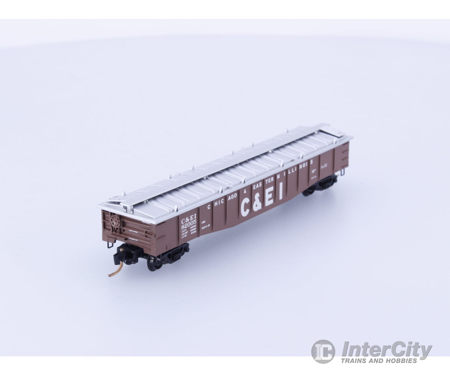 Micro Trains 106030 N Gondola 50’ Steel Chicago & Eastern Illinois C&EI Chicago & Eastern Illinois (CEI) 82005 Freight